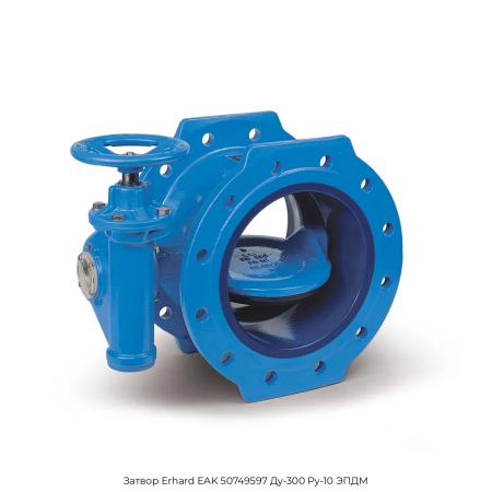 Затвор Erhard EAK 50749597 Ду-300 Ру-10 ЭПДМ