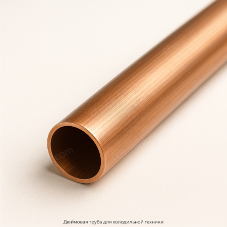 Дюймовая труба для холодильной техники