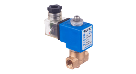 Соленоидный клапан TORK S201004170T G 3/4" (17 мм) латунь/PTFE -10…+160