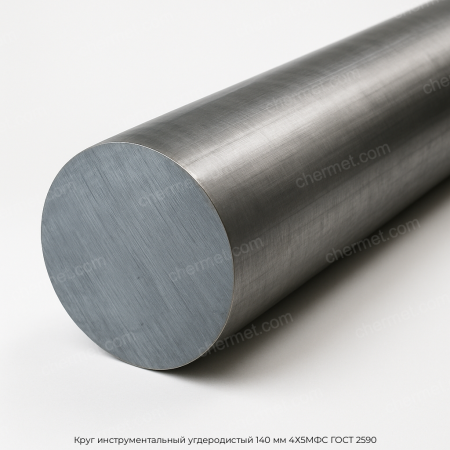 Круг инструментальный угдеродистый 140 мм 4Х5МФС ГОСТ 2590