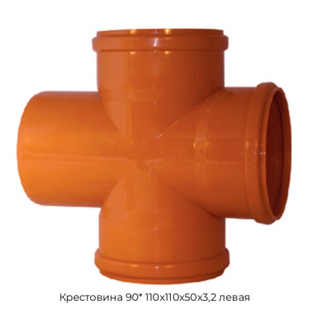 Крестовина 90* 110х110х50х3,2 левая