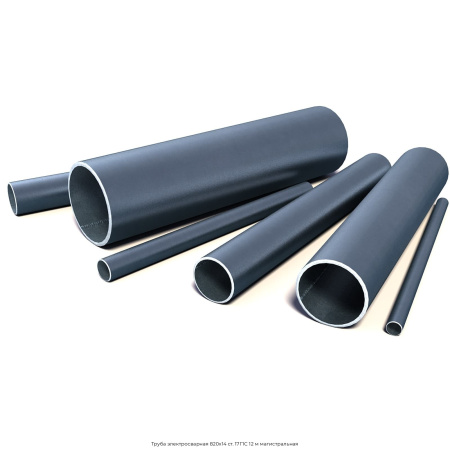 Труба электросварная 820х14 ст. 17Г1С 12 м магистральная